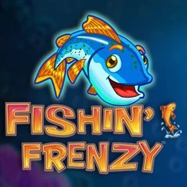 Fishin Frenzy online game logo by Blueprint Gaming on casino.arenamens.com