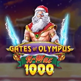 Gates of Olympus Xmas 1000 by Pragmatic Play, showcased at casino.arenamens.com – game logo