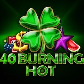 40 Burning Hot slot visual from Amusnet Interactive available on casino.arenamens.com