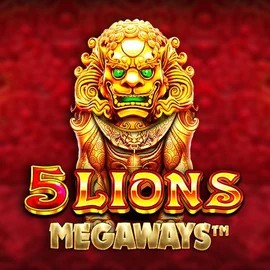 5 Lions Megaways slot logo by Pragmatic Play at Arena Casino