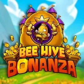Bee Hive Bonanza online game logo by NetEnt on casino.arenamens.com