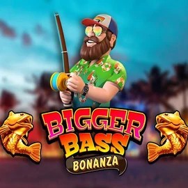 Bigger Bass Bonanza logo by Pragmatic Play Arena Casino