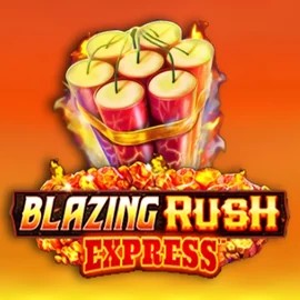 Blazing Rush Express slot visual from AreaVegas available on casino.arenamens.com