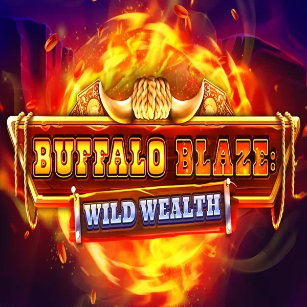 Buffalo Blaze Wild Wealth by OctoPlay, showcased at casino.arenamens.com – game logo