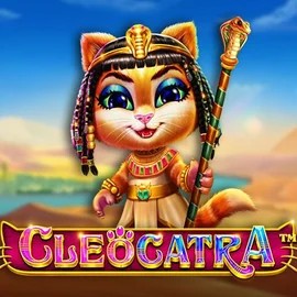 Cleocatra online game logo by Pragmatic Play on casino.arenamens.com