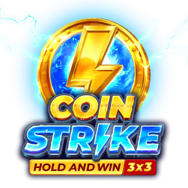 Coin Strike: Hold and Win slot logo by Playson at Arena Casino
