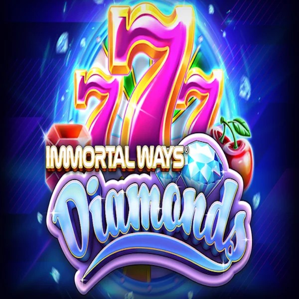 Immortal Ways Diamonds slot logo by RubyPlay at Arena Casino