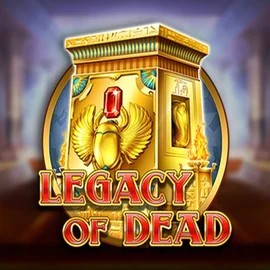 Legacy of Dead slot logo by Play’n GO at Arena Casino