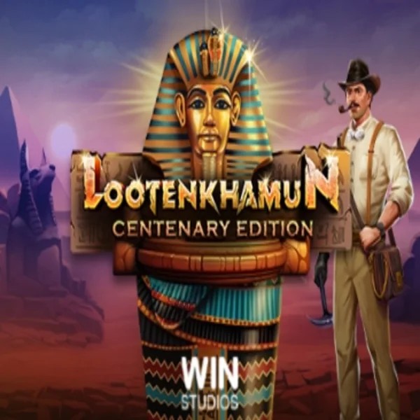 Slots logo of Loot'en Khamun the Dead Sea Scrolls from Win Studios at Arena Casino