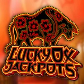 Lucky Ox Jackpots online game logo by Rival on casino.arenamens.com