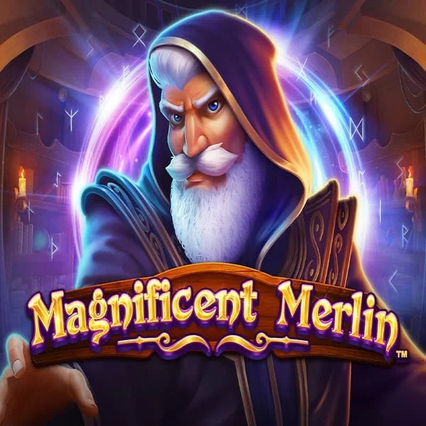 Official Slots logo: Magnificent Merlin by Greentube at Arena Casino