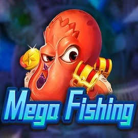 Mega Fishing slot logo by TaDa Gaming at Arena Casino