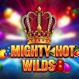 Mighty Hot Wilds logo by Inspired Gaming at Arena Casino