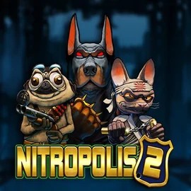 Nitropolis 2 slot logo by ELK Studios at Arena Casino