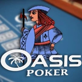 Official Poker logo: Oasis Poker by Nucleus Gaming at Arena Casino