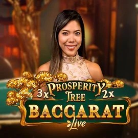 Prosperity Tree Baccarat logo – Live Casino by Evolution at Arena Casino