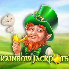 Official Jackpots logo: Rainbow Jackpots by Red Tiger Gaming at Arena Casino