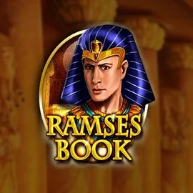Ramses Book Deluxe by Gamomat, showcased at casino.arenamens.com – game logo