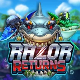 Razor Returns logo by Push Gaming at Arena Casino