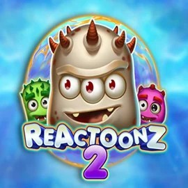 Reactoonz 2 logo – Slots by Play’n GO at Arena Casino