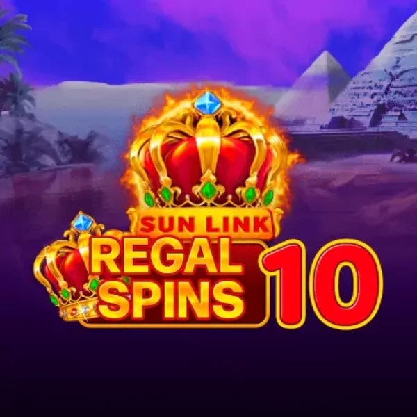 Regal Spins 10 logo by PatePlay at Arena Casino