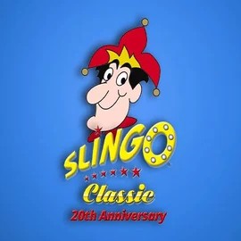 Slingo Classic 20th Anniversary logo by Slingo at Arena Casino