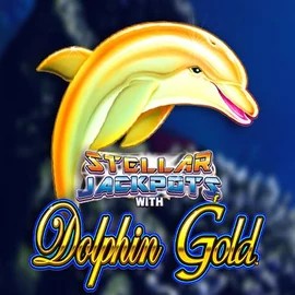 Dolphin Gold with Stellar Jackpots logo by Lightning Box Game Arena Casino